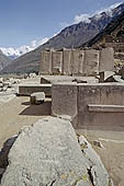 Ollantaytambo, the archeological complex, Pre Inca monoliths